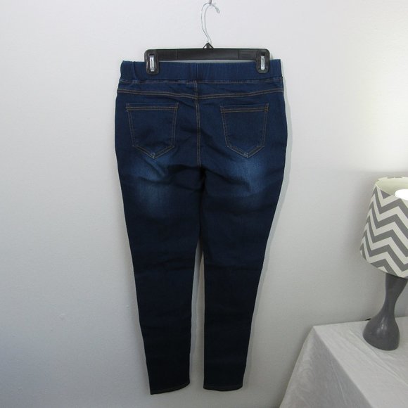 JVINI Ripped & Distressed Denim Jeggings - Picture 5 of 6